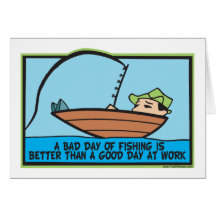 Pesca divertida tarjeton