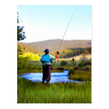 PESCADOR TARJETA POSTAL