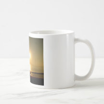 Pescadores de la silueta tazas de café