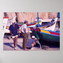 Pescadores portugueses impresiones
