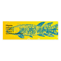 Pescados azules tarjetas personales