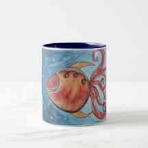 Pescados banales II Taza
