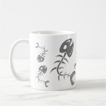 Pescados de consumición tazas de café