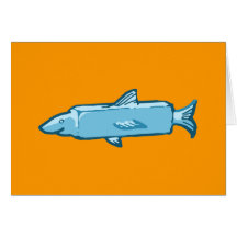 Pescados de Fishstick Felicitaciones