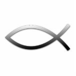 Pescados de Ichthys Jesús Escultura Fotografica