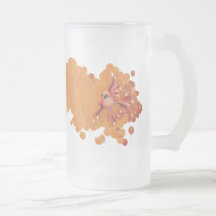 pescados de la cerveza taza de café