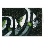 Pescados del ángel tarjeta