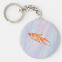 Pescados del paraíso llavero personalizado