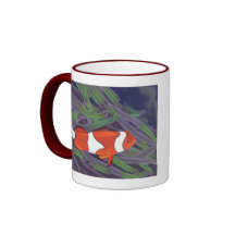 pescados del payaso taza de café