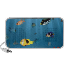 Pescados en el océano iPod altavoz