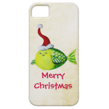 Pescados lindos del navidad iPhone 5 Case-Mate fundas