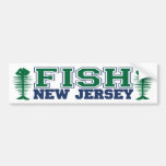 Pescados New Jersey Pegatina De Parachoque