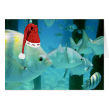 Pescados tropicales de HoHoHo Tarjetas