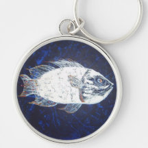 Pescados tropicales llaveros personalizados