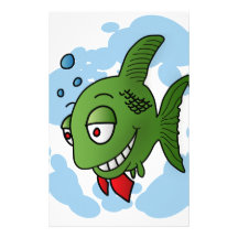 Pescados y burbujas papelería