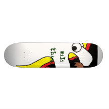 ¡peso, cosa salvaje! tabla de patinar