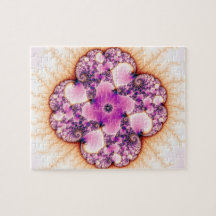 Petallic - arte del fractal puzzle con fotos