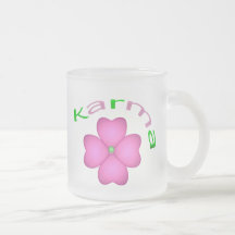 Pétalo de la flor - karma taza