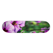 Pétalos de los brotes de flores monopatin