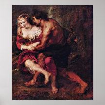 Peter Paul Rubens - escena pastoral Poster