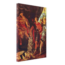 Peter Paul Rubens - Mucius Scaevola Lona Envuelta Para Galerías