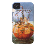 Peterkin Pumperkin y la princesa iPhone 4 Case-Mate Coberturas