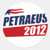 PETRAEUS 2012 PEGATINA