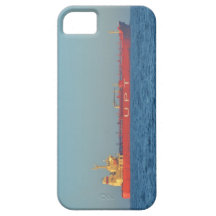 Petrolero del aceite y de la sustancia química iPhone 5 Case-Mate cobertura