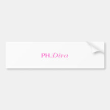 PH.Diva Pegatina De Parachoque