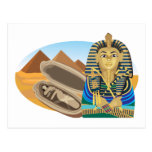 Pharaoh de Egipto Tarjeta Postal