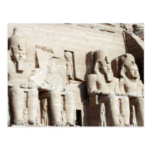 pharaohs del simbel del abu postales