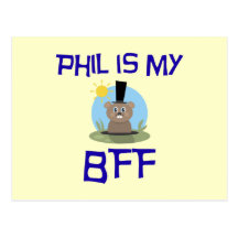 Phil es mi BFF Tarjetas Postales