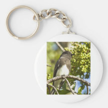 Phoebe negro llaveros personalizados