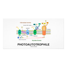 Photoautrophile (fotosíntesis) tarjetas con fotos personalizadas