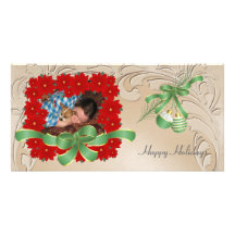 Photocard-Día de fiesta, navidad Tarjeta Fotografica