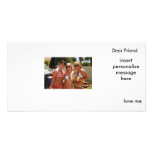 photocard tarjeta con foto personalizada