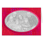 photoframe rosado rojo tarjeton