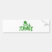 Pi - tarifa pegatina de parachoque