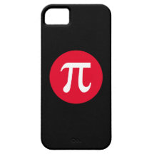 Pi y círculo iPhone 5 Case-Mate carcasa