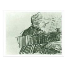 Pianista, Vincent van Gogh Postal