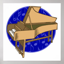 Piano Poster
