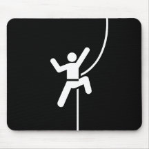 Pictograma Mousepad de la escalada Alfombrilla De Raton