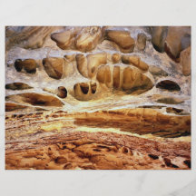 Piedra arenisca pesadamente erosionada, Arizona, d Tarjetas Informativas