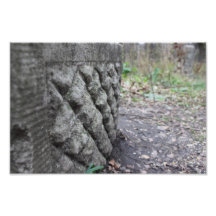 "Piedra sepulcral famosa" 12x8 Fotografía