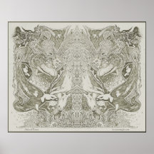 Piel de la paz poster