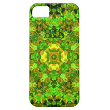 "Piel del teléfono celular del embutido del jardín iPhone 5 Case-Mate Fundas