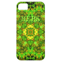"Piel del teléfono celular del embutido del jardín iPhone 5 Case-Mate Carcasa