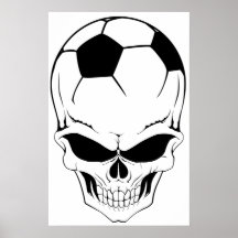 piense el fútbol poster