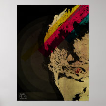 Piense el poster semi horizontal