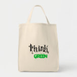 Piense el verde bolsa